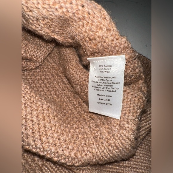 Have Tan Cable Knit Cardigan - Picture 4 of 6